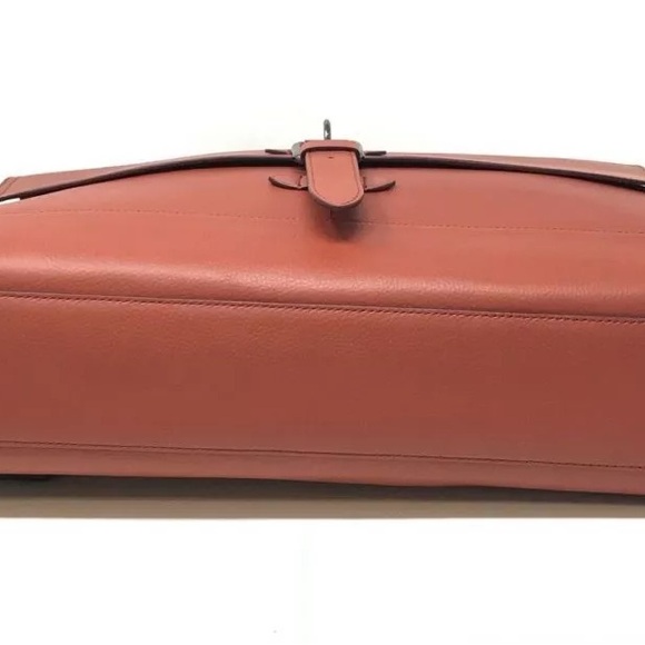 NWT Coach Hudson Messenger Bag Natural Leather - Picture 9 of 13